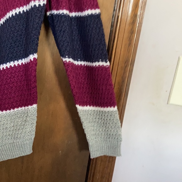 Zoe & Phoebe chevron stripe pullover sweater size 1X - Picture 8 of 17